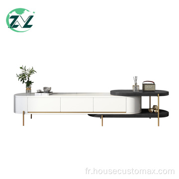 Meuble de table en bois avec tiroirs Meuble de table de ménage